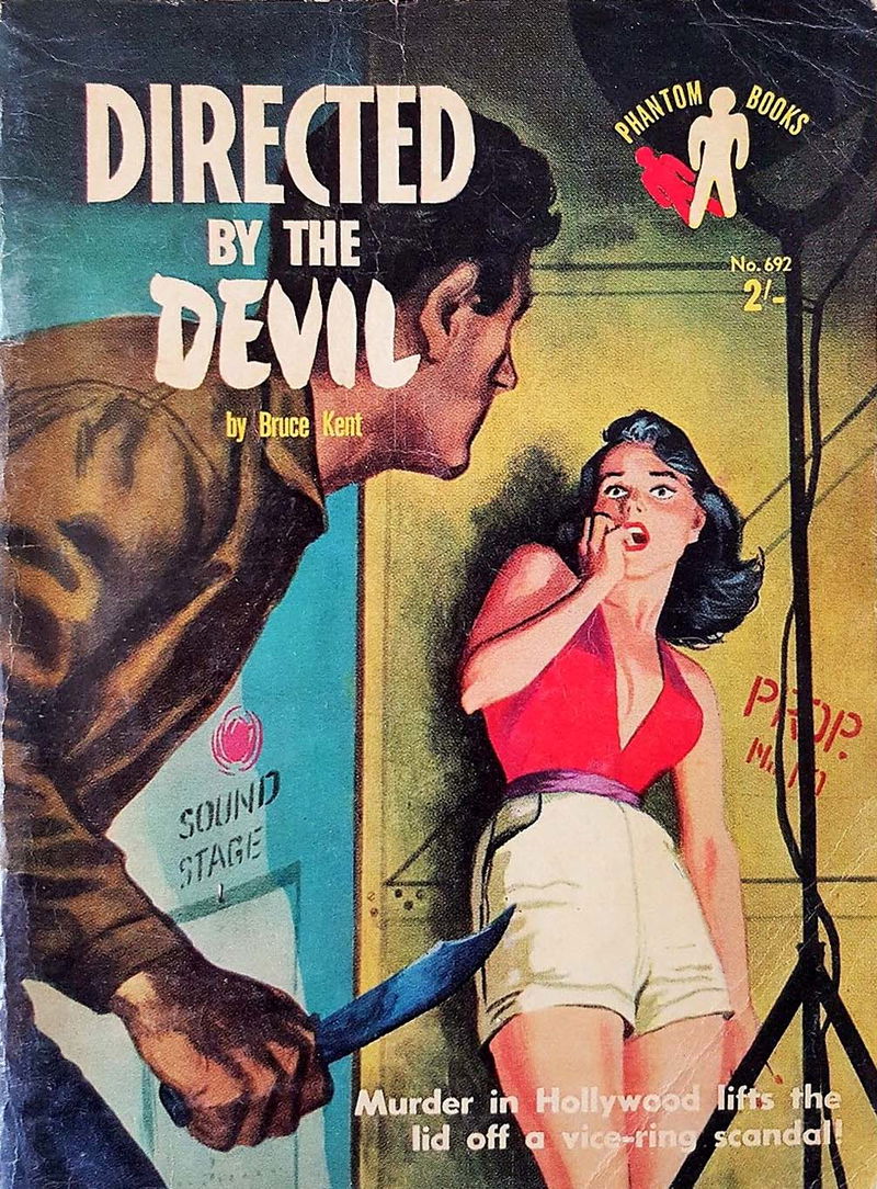 Phantom Books (Original Novels, 1951 series) #692 — Directed By the Devil (1956)