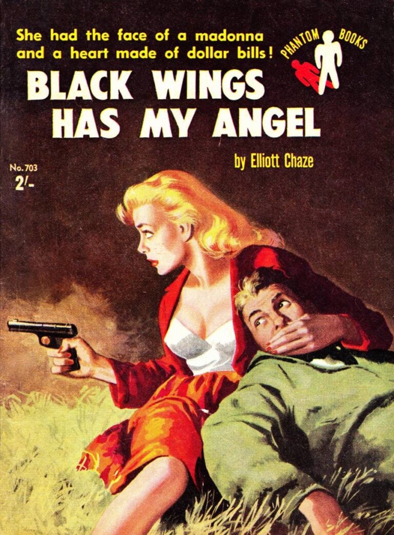 Phantom Books (Original Novels, 1951 series) #703 — Black Wings Has My Angel ([September 1956?])
