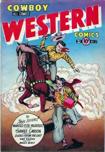 Cowboy Western Comics  #37 (February-March 1952)