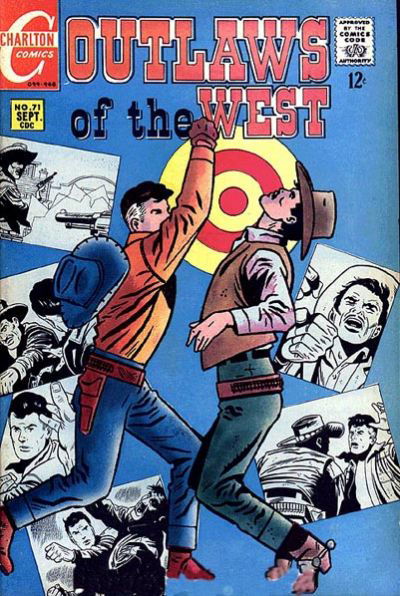 Outlaws of the West (Charlton, 1957 series) #71 (September 1968)