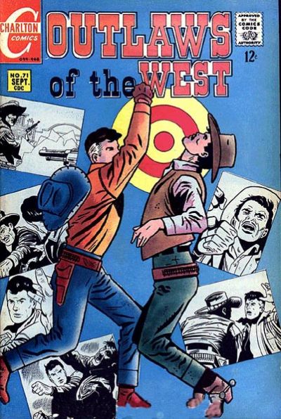 Outlaws of the West (Charlton, 1957 series) #71 (September 1968)