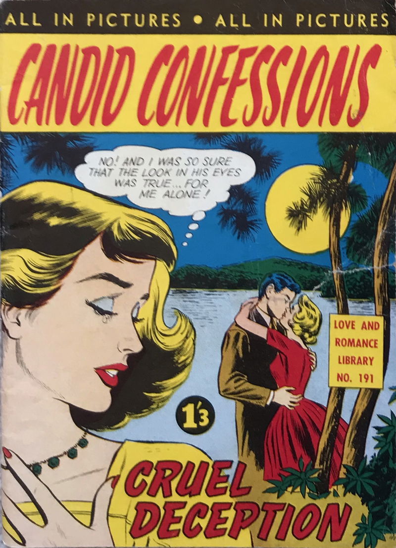 Love and Romance Library (Frew, 1957? series) #191 — Candid Confessions ([February 1963?])