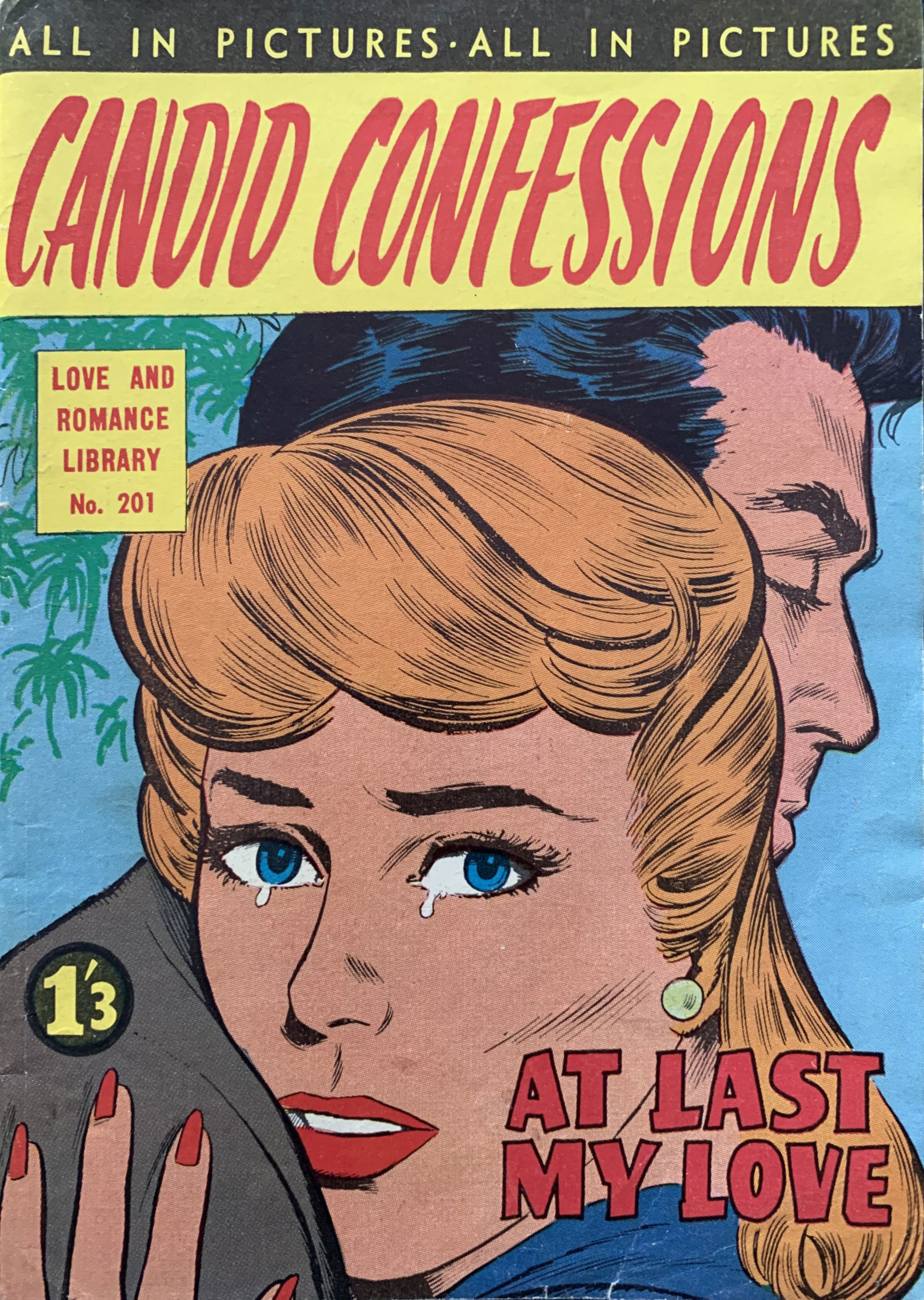 Love and Romance Library (Frew, 1957? series) #201 — Candid Confessions ([July 1963?])