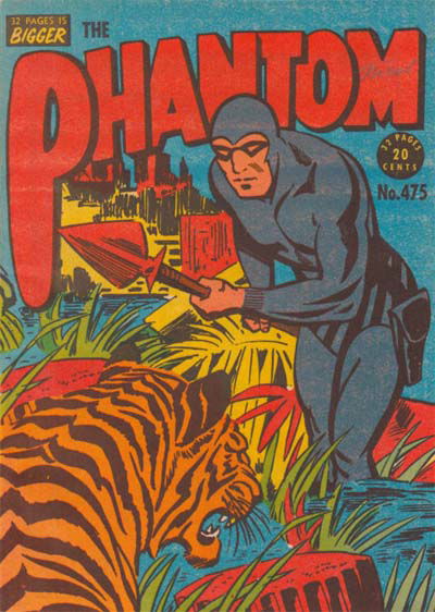 The Phantom (Frew, 1971 series) #475 (May 1972)