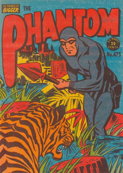 The Phantom (Frew, 1971 series) #475 May 1972