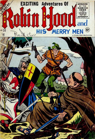 Robin Hood and His Merry Men (Charlton, 1956 series) #30 (September 1956)