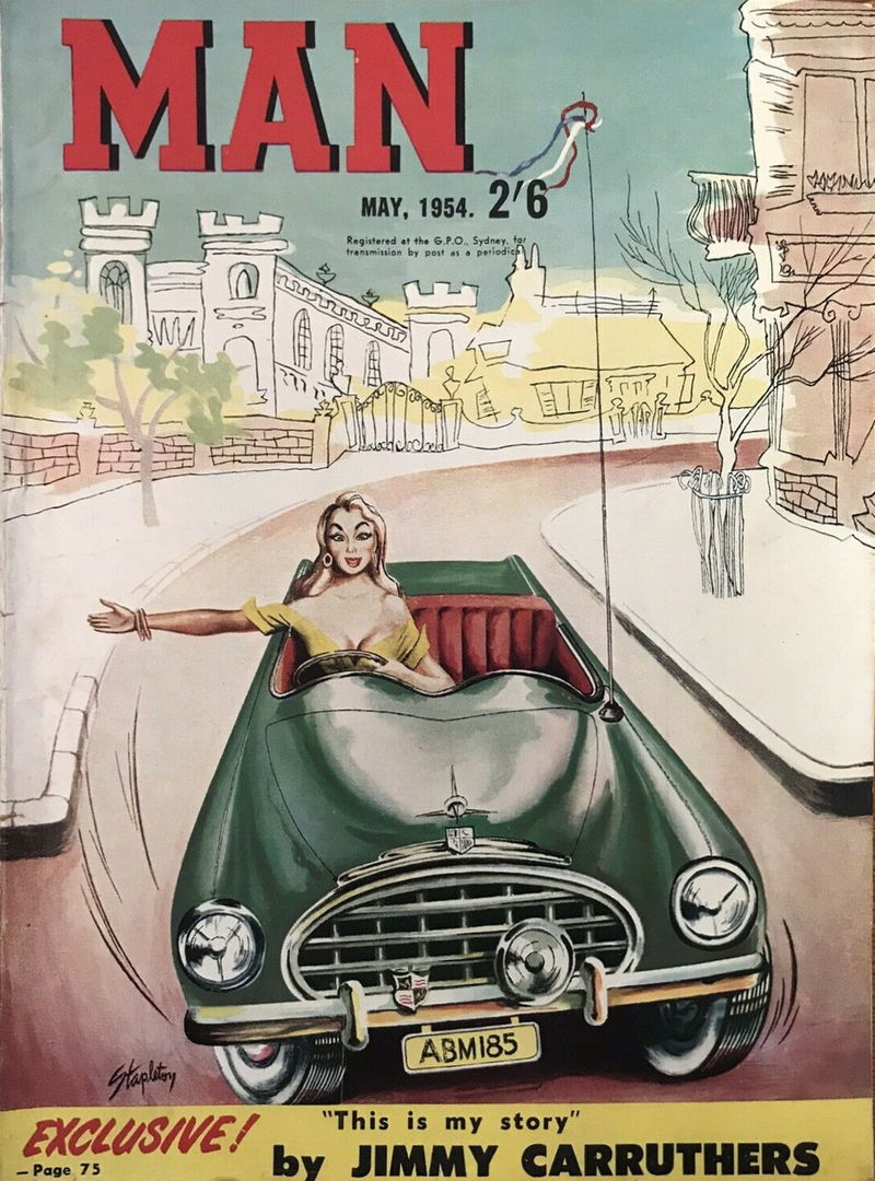 Man [Man Magazine] (Man, 1946 series) v35#6 (May 1954)