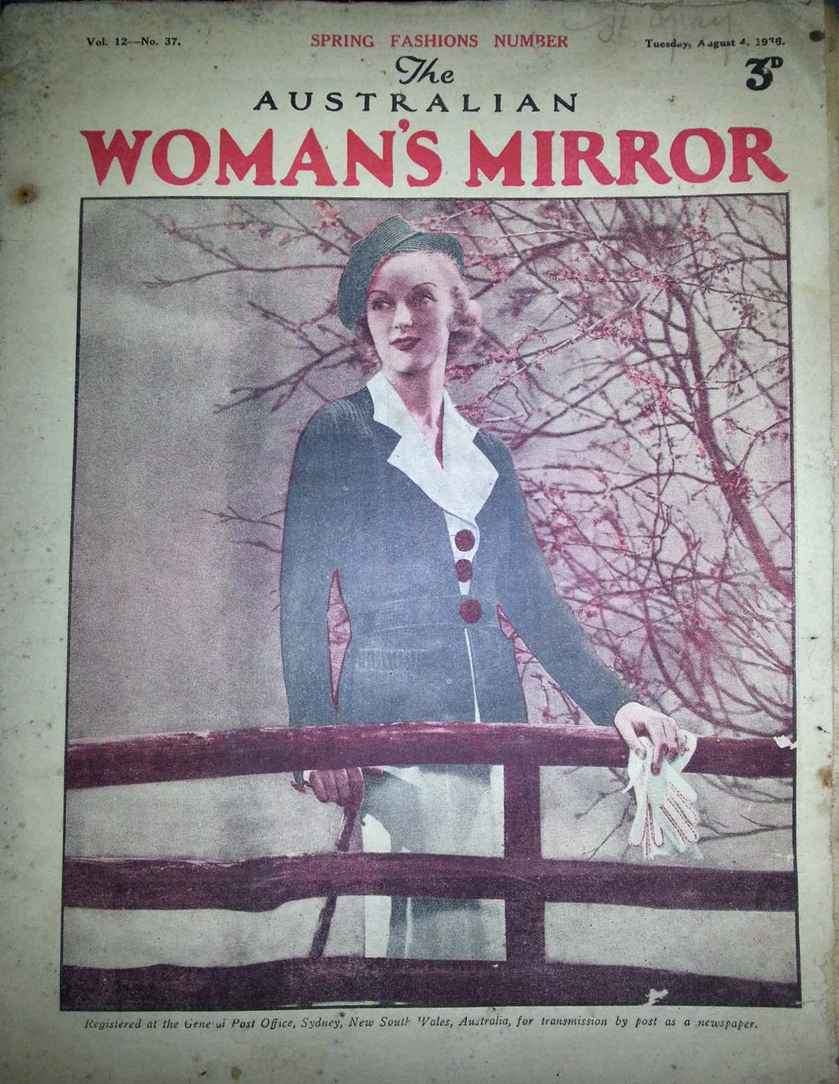 The Australian Woman's Mirror (Bulletin, 1924 series) v12#37 (4 August 1936)