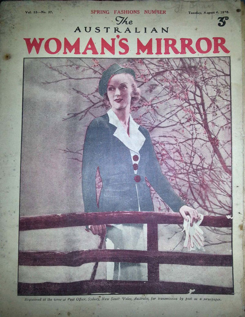 The Australian Woman's Mirror (Bulletin, 1924 series) v12#37 (4 August 1936)