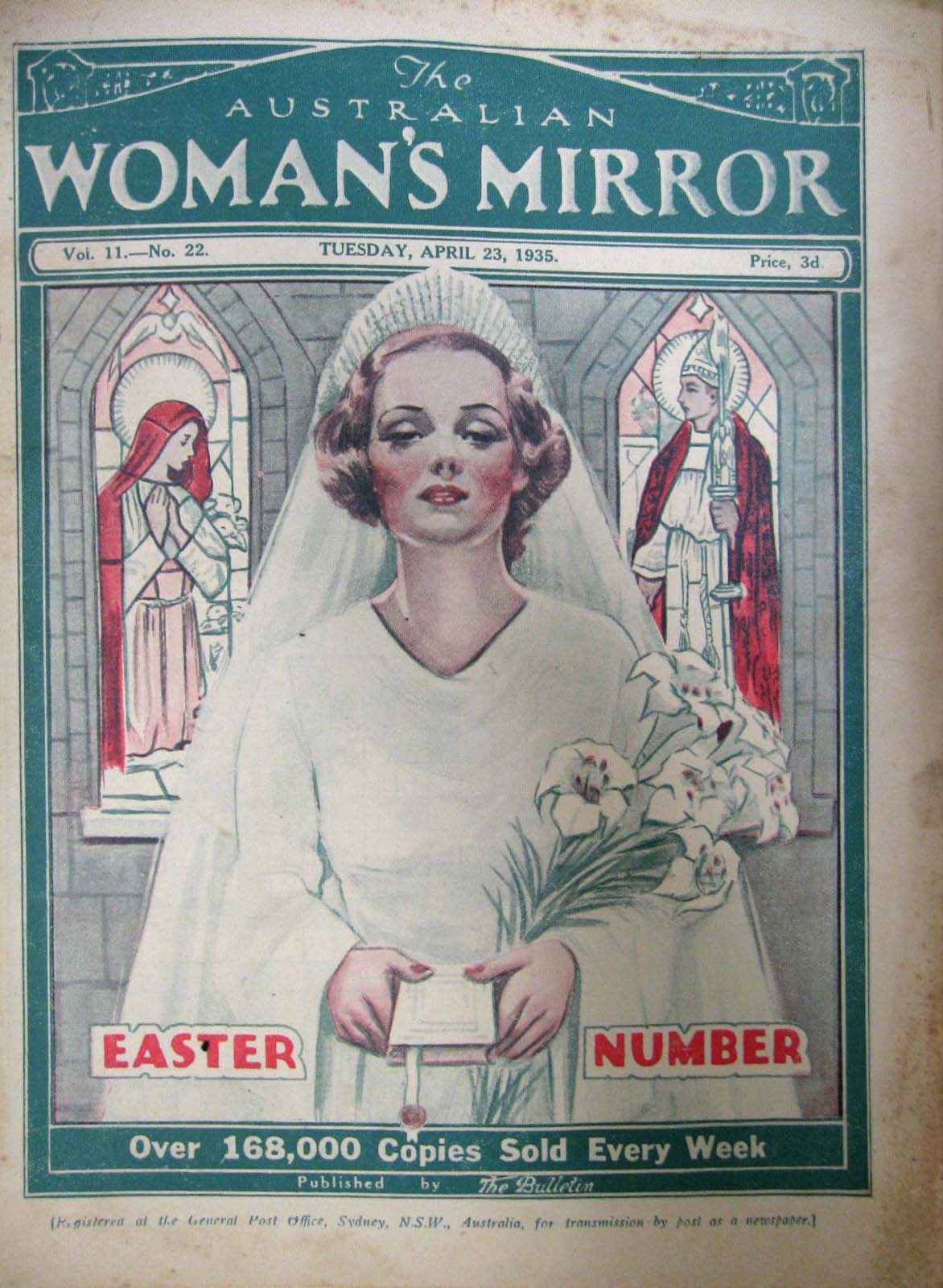 The Australian Woman's Mirror (Bulletin, 1924 series) v11#22 (23 April 1935)