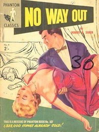 Phantom Classics (Original Novels, 1956? series) #4 — No Way Out 1956