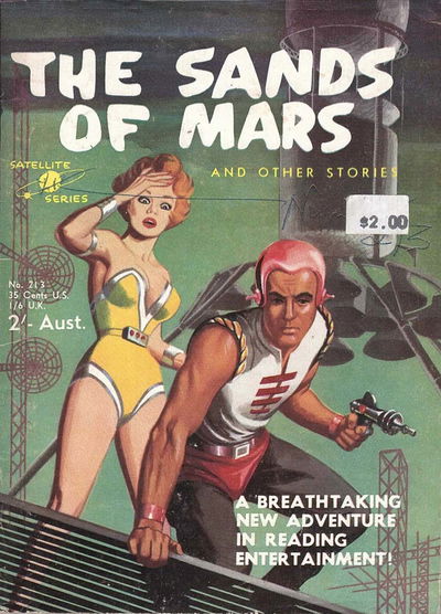 Satellite Series (Jubilee, 1958 series) #213 — The Sands of Mars (March 1958)