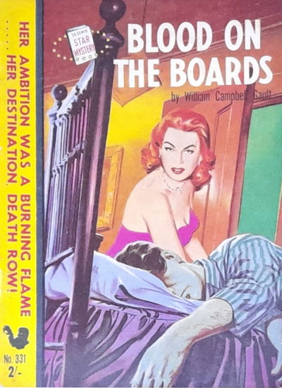 Star Mystery (Original Novels, 1955? series) #331 — Blood on the Boards 1956