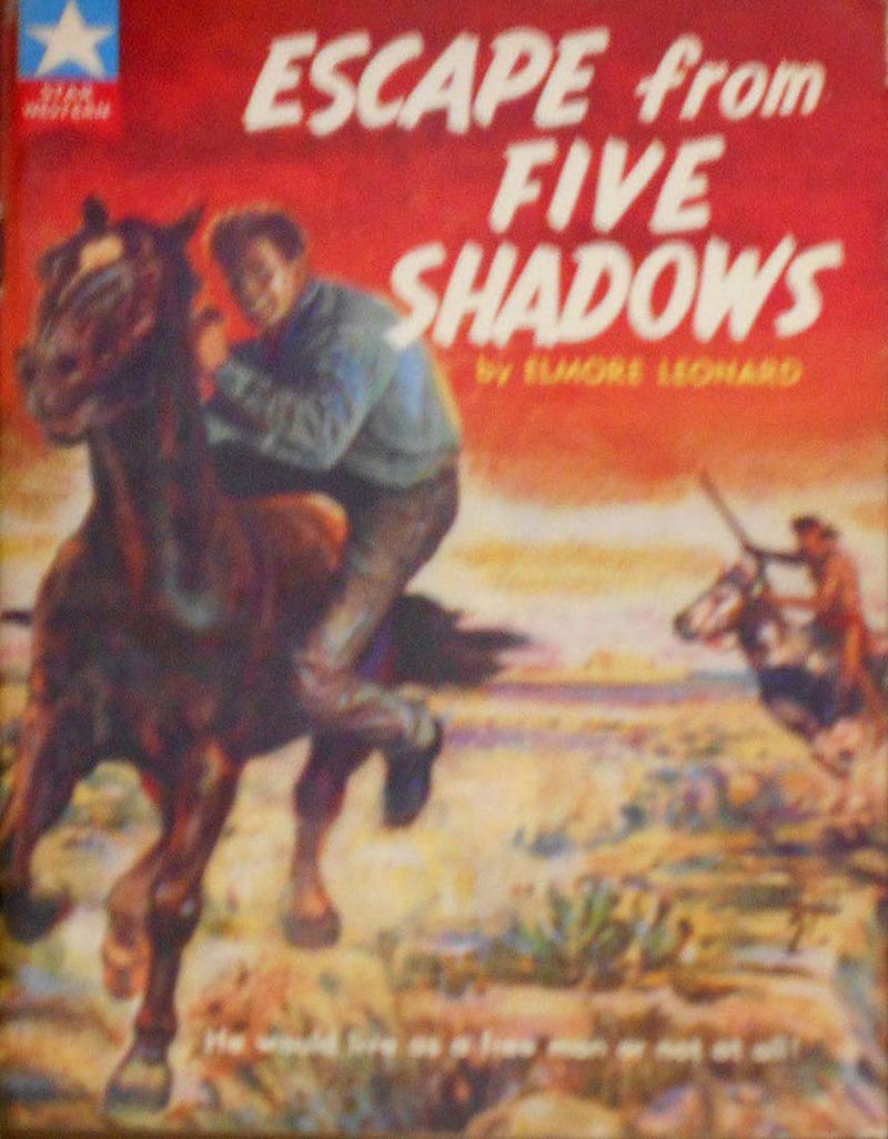 Star Western (Original Novels, 1957? series) #119 — Escape from Five Shadows ([May 1958?])