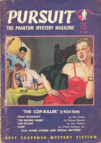 Pursuit the Phantom Mystery Magazine   v1#6 (August 1955)