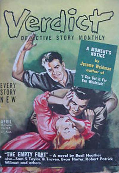 Verdict Detective Story Magazine  v1#2 (April 1955)