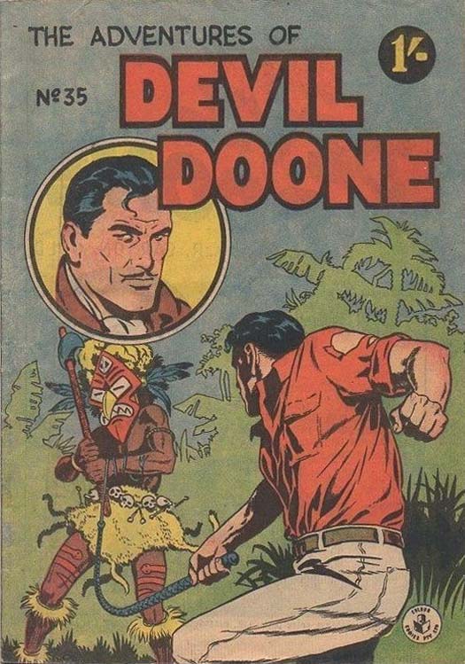 Adventures of Devil Doone (Colour Comics, 1958 series) #35 ([June 1958?]) —The Adventures of Devil Doone