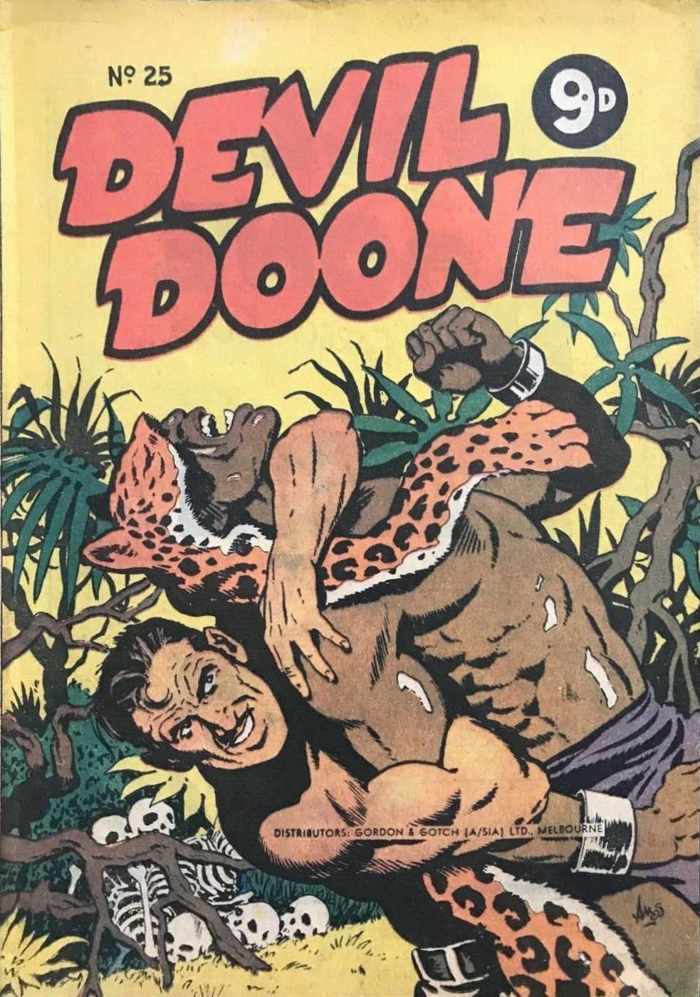 Devil Doone (Colour Comics, 1954 series) #25 ([July 1955?])