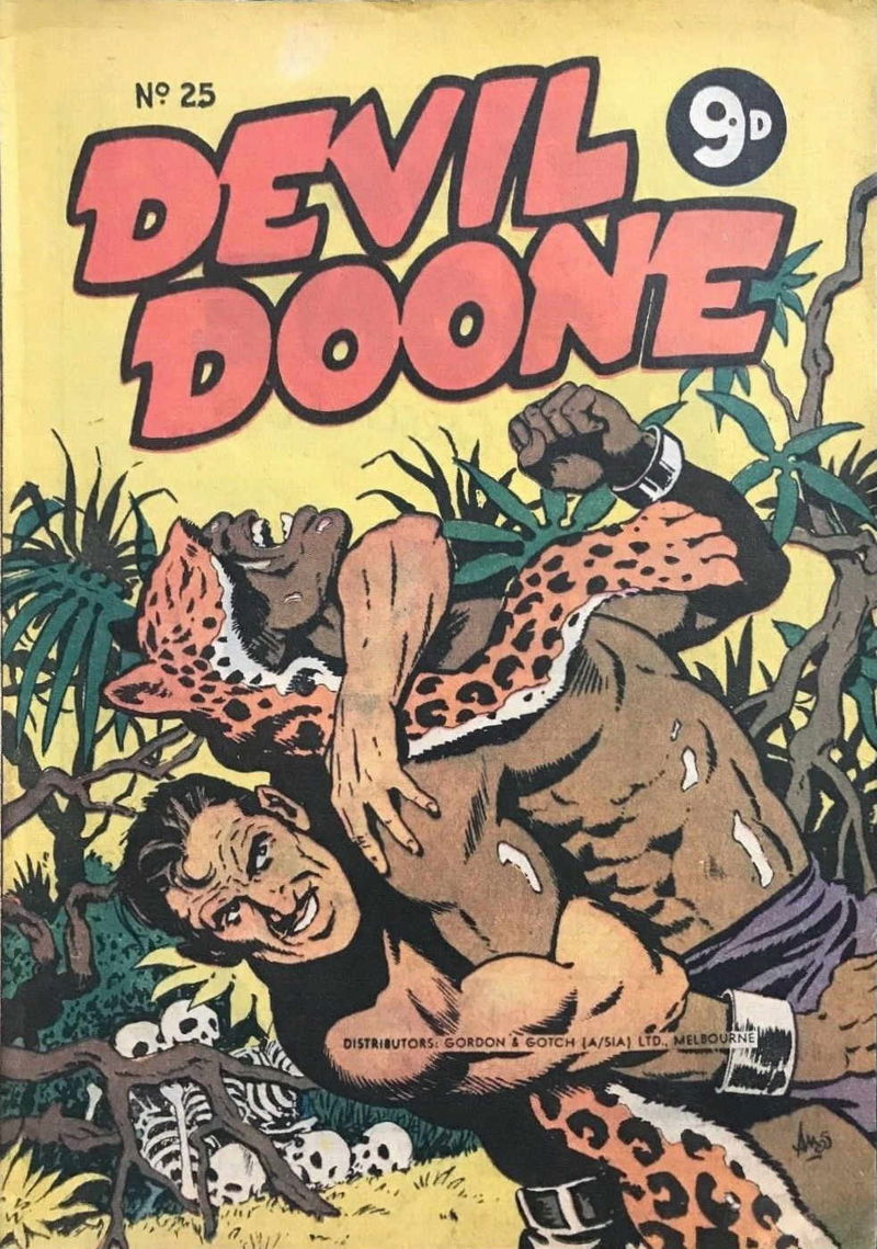 Devil Doone (Colour Comics, 1954 series) #25 ([July 1955?])