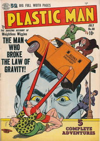 Plastic Man (Quality, 1943 series) #30 July 1951