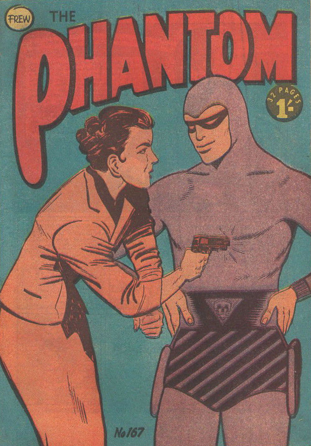 The Phantom (Frew, 1956 series) #167 ([May 1960?])