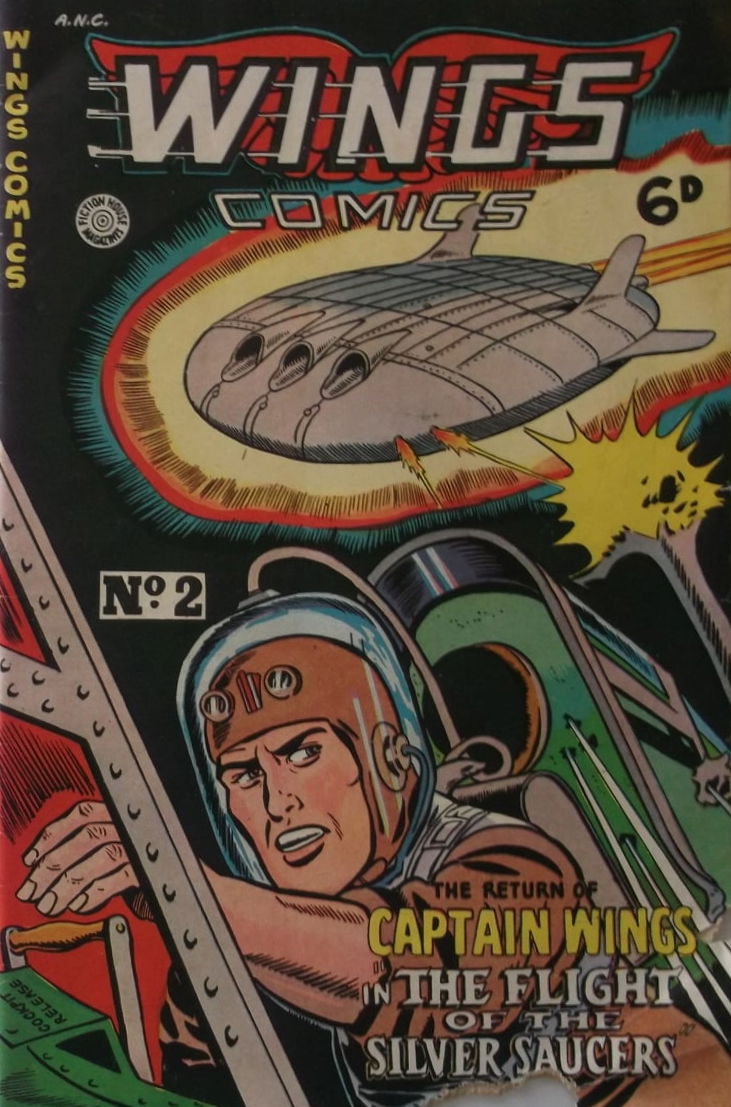 Fiction Wings Comics (HJ Edwards, 1951 series) #2 (March 1951)