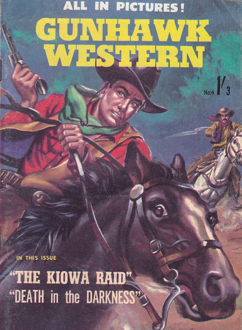 Gunhawk Western (Jubilee, 1959? series) #4 ([November 1959?])