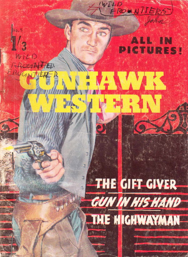 Gunhawk Western (Jubilee, 1959? series) #5 ([January 1960?])