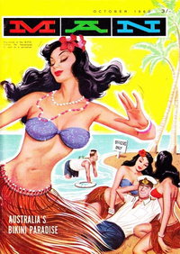 Man [Man Magazine] (Man, 1946 series)  v48#5 (October 1960)
