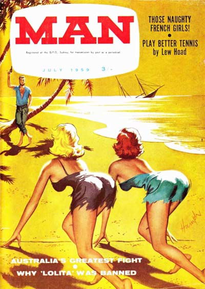 Man [Man Magazine] (Man, 1946 series) v46#2 July 1959