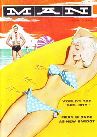 Man [Man Magazine] (Man, 1946 series)  v49#2 (January 1961)