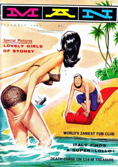 Man [Man Magazine] (Man, 1946 series) v55#1 (December 1963)