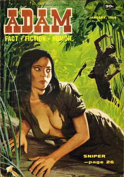 Adam (Adam, 1946 series) v44#2 January 1968