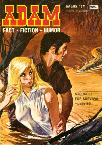 Adam (Adam, 1946 series) v50#2 January 1971