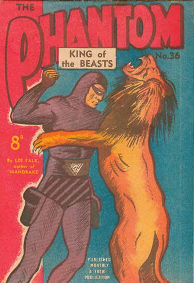 The Phantom (Frew, 1948 series) #36 ([26 July 1951?])