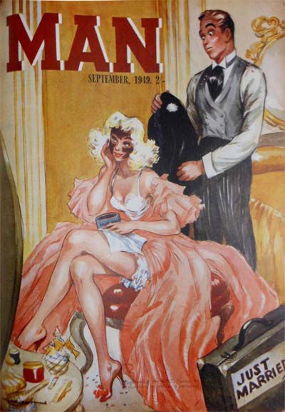 Man [Man Magazine] (Man, 1946 series) v26#4 September 1949