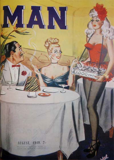 Man [Man Magazine] (Man, 1946 series) v26#3 (August 1949)