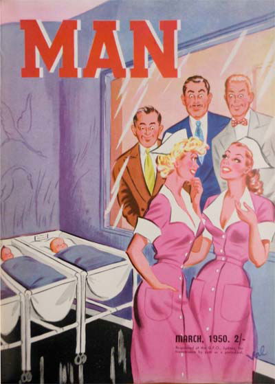 Man [Man Magazine] (Man, 1946 series) v27#4 March 1950