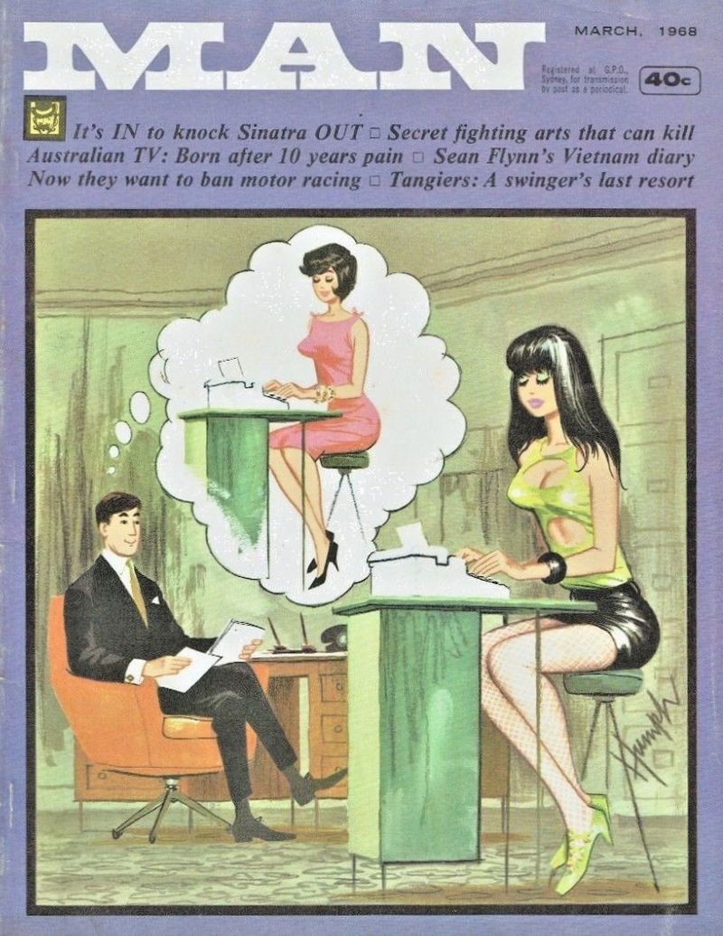 Man [Man Magazine] (Man, 1946 series) v63#4 (March 1968)