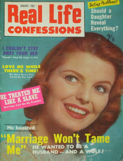 Real Life Confessions  #42 ([January 1965?])