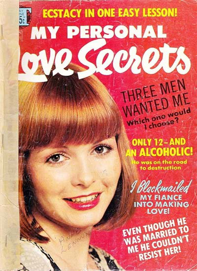 My Personal Love Secrets  #221 ([May-June 197-?])