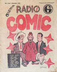 Radio Comic (Meteor, 1947 series) v1#1