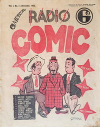 Radio Comic (Meteor, 1947 series)  v1#1 (November 1947)
