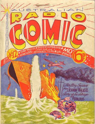 Radio Comic (Meteor, 1947 series) #12 ([November 1948]) —Australian Radio Comic