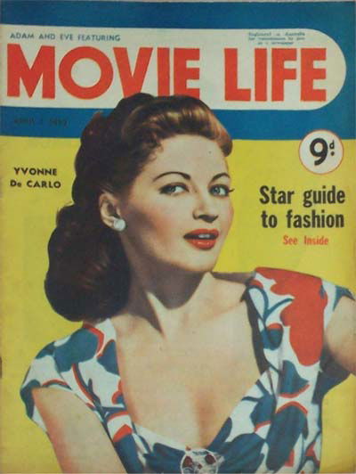 Adam and Eve Featuring Movie Life (Southdown Press, 1945 series) v6#10 (April 1952)