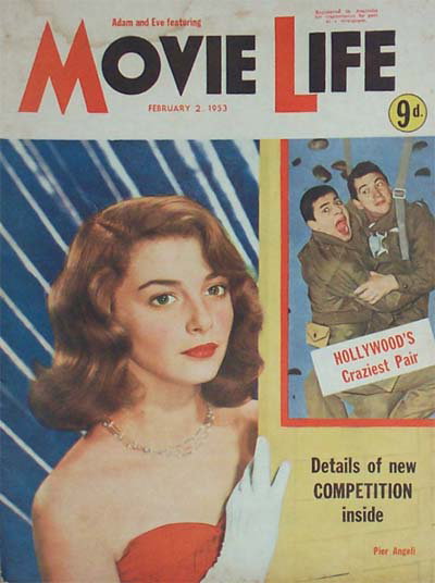 Adam and Eve Featuring Movie Life  v7#8 (2 February 1953)