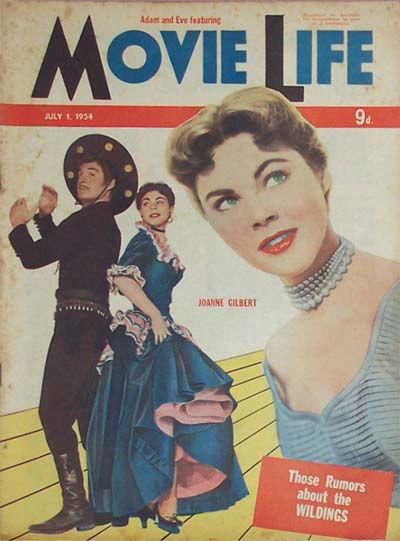 Adam and Eve Featuring Movie Life (Southdown Press, 1945 series) v9#1 July 1954