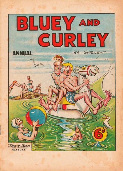 Bluey and Curley Annual [Sun News-Pictorial] (Sun, ? series)  (1950)