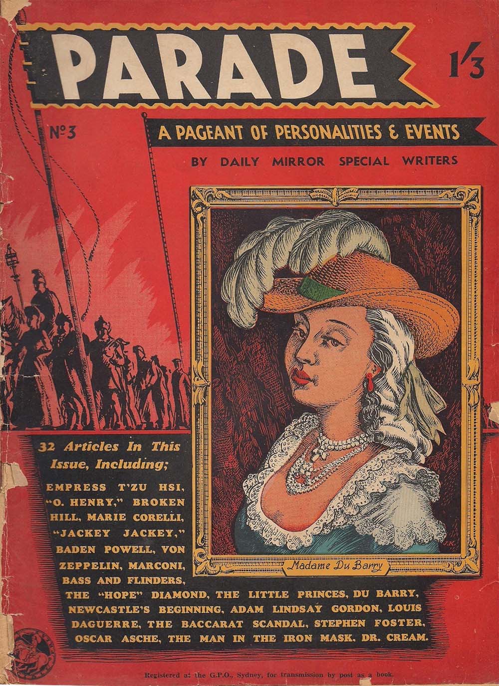 Parade (Invincible, 1947 series) #3 (April 1948)