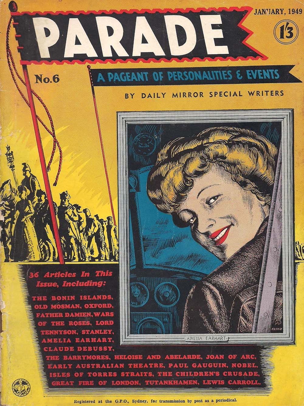 Parade (Invincible, 1947 series) #6 (January 1949)